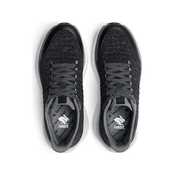 Rabbit Running Dream Chaser Men's Running Sneakers Shoes BLACK NIB SZ 12.5 - Picture 4 of 8
